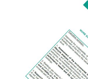 Position paper on more sustainable construction with plastic materials